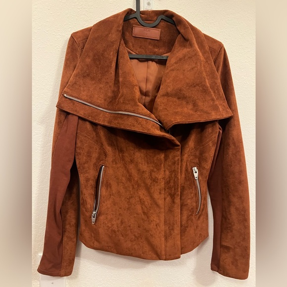 SL8 Elegant Women's suede Jacket - Picture 2 of 9